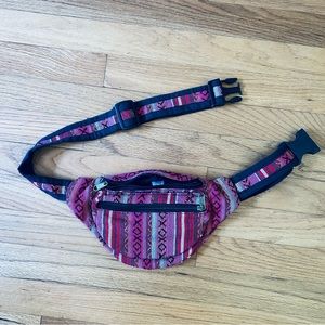 Handwoven Fanny pack NWOT
